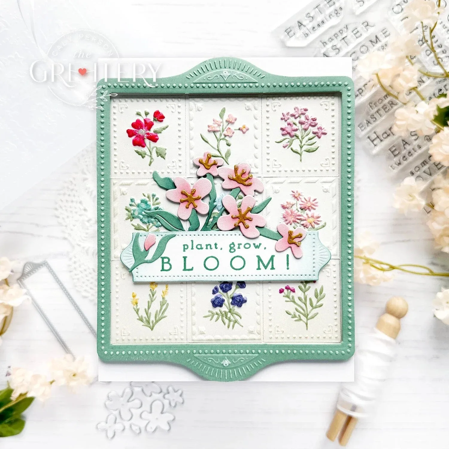 Star Flower Tangled Tulips Ore - Soap Making Die ulasan dan harga
