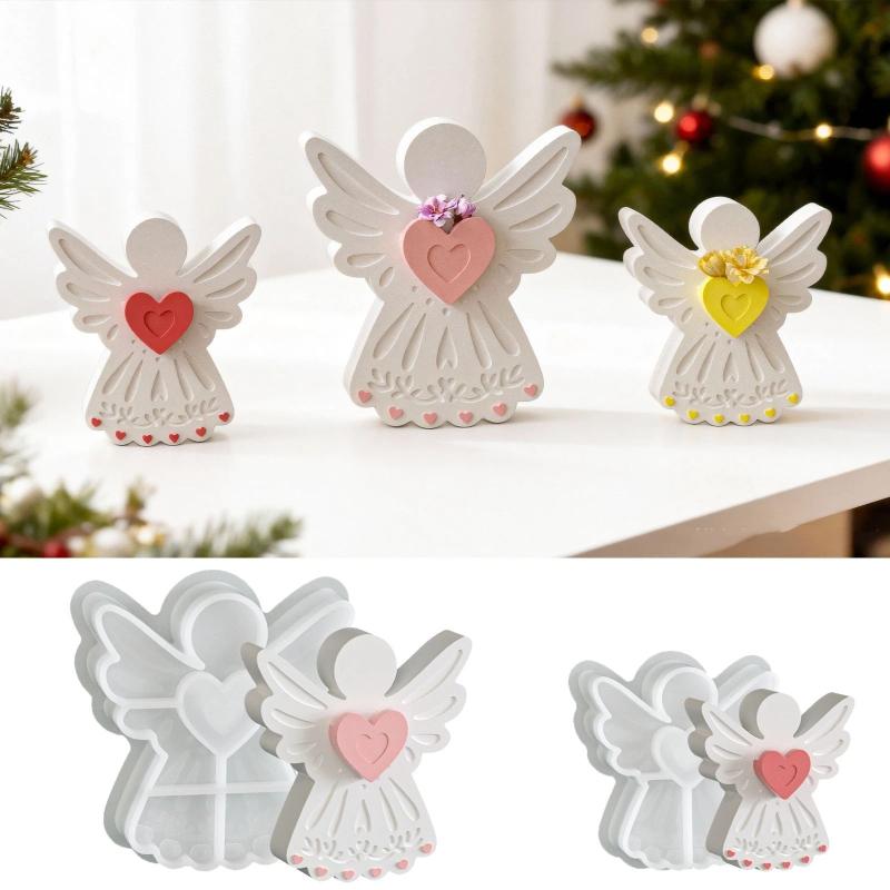 Love Angel Gypsum Mold Candle  - Soap Making Bar ulasan dan harga