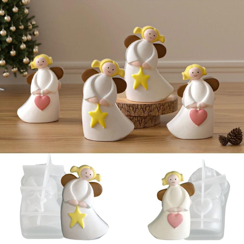 Love Angel Gypsum Mold Candle  - Soap Making Bar ulasan dan harga