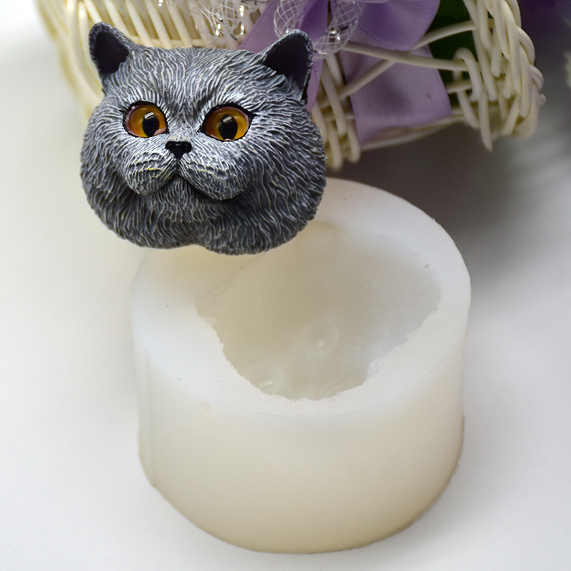 Silicone Mold Short-haired Cat - Soap Making Bar ulasan dan harga
