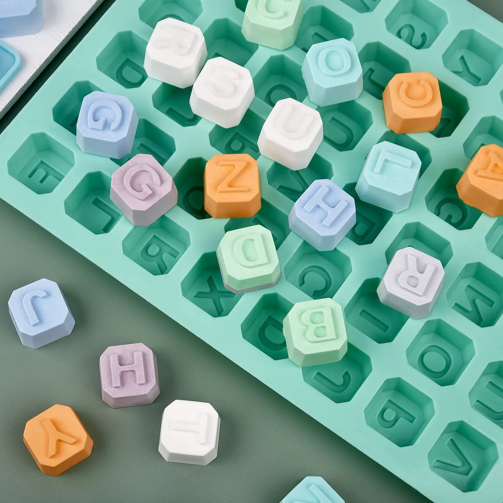 48 Letter Enghish Alphabet let - Soap Making Bar ulasan dan harga