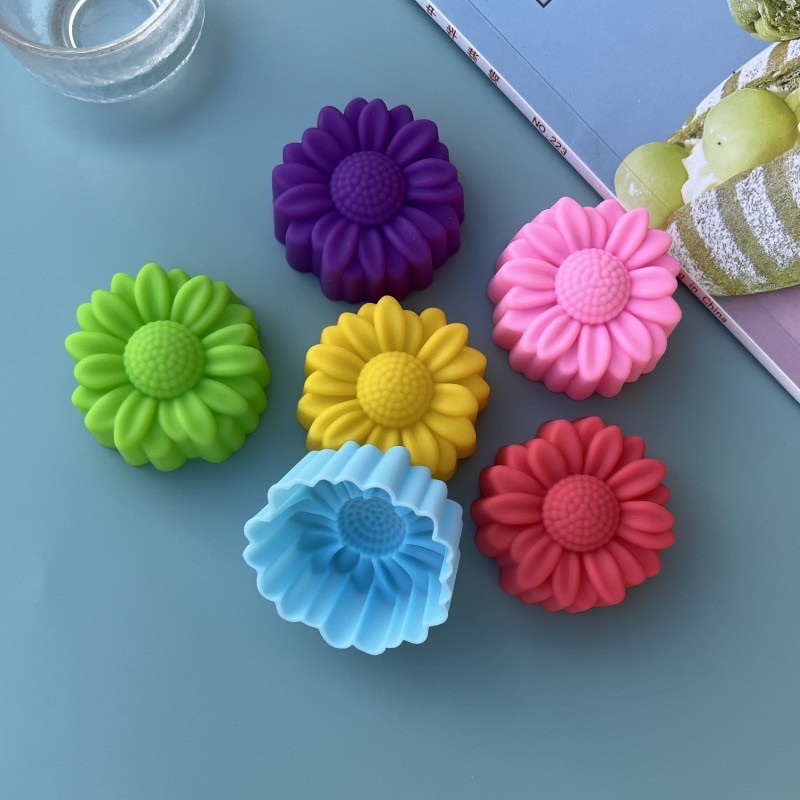6 Pcs Set Non-Stick Flower Des - Soap Making Bar ulasan dan harga