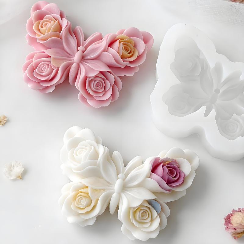 DIY Rose Butterfly Form Silico - Soap Making Bar ulasan dan harga