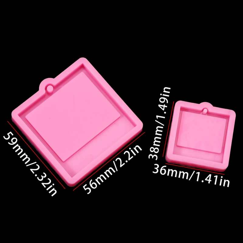 Photo Frame Epoxy Resin Keycha - Soap Making Workshop ulasan dan harga